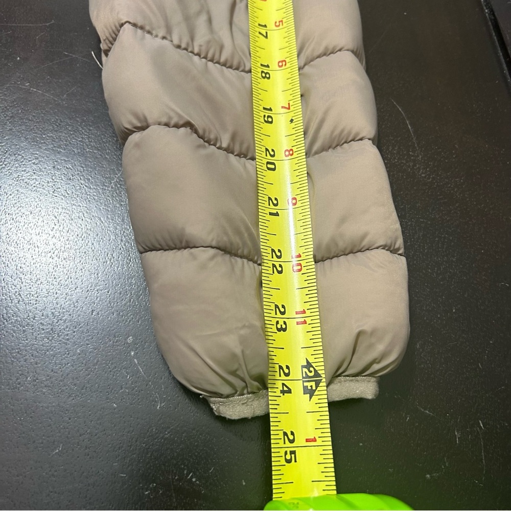 Xeroxposur Quilted Hooded Jacket Lightweight Hidden Pockets Espresso Sz Medium - Picture 4 of 13